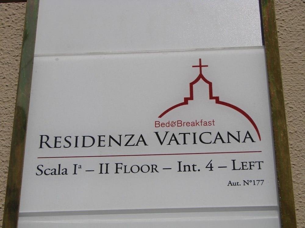 Residenza Vaticana Rome Buitenkant foto